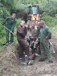 paintball dans les bois pour enterrement vie de garcon