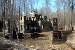 fort en bois pour paintball