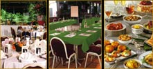 banquet pour les seminaires avec paintball